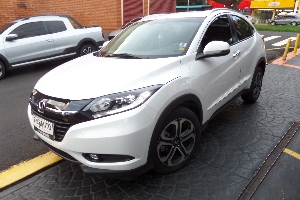 HR-V TOURING 1.8 FLEX 2018  Completa, Automática, Airbag, Abs, B.Couro, Piloto, Som +Midia, Alarme, Roda Liga, cor Branca, 43mlkm, é Novinha 