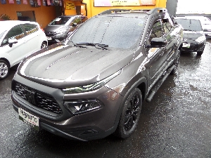 TORO VOLCANO 1.3TB. T270 FLEX 2023 Completa, Automática, U.dono, Airbag, Abs, B.Couro, Som +Midia, Camera de Ré, Alarme, cor Cinza, Roda Liga, Novinha, na Garantia