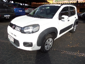 UNO  WAY 1.0 EVO CELL. II  4P FLEX 2016  Completo,  Ar, Dh, Ve, Te, Airbag, Som, Alarme, 4 Portas, cor Branca, Conservado.