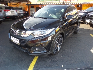 HR-V EX 1.8 FLEX AUT. 2019 Completa, Automática, Piloto, B.Couro, Airbag, Abs, Som, Midia, Alarme, Roda Liga, cor Preta, com 50mlkm,