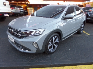 NIVUS HIGHLINE 1.0TB. TSi 200 / 2024 Completa, Automático, Piloto, B.Couro, Som, Midia, Alarme, Cor Cinza, Roda Liga, é Novo 37mlkm,