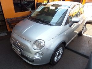 FIAT - 500 CULT 1.4 DUALG. FLEX 2012 Completo, Automático, Airbag, Abs, Som, Alarme, Roda Liga, cor Prata, Conservado