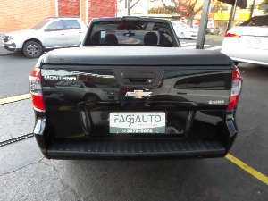 MONTANA LS 1.4 FLEX 2019 Completa, U.dono, Airbag, Abs, Ar, Direção, Som, cor Preta, Capota Maritima, com 80mlkm, é Novinha