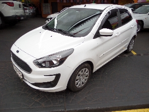 KÁ  SE  1.0 FLEX 2019 Completinho, Airbag, Abs, Ar, Dh, Vidro e Trava, Som, Alarme, cor Branca, U.dono, Novinho,