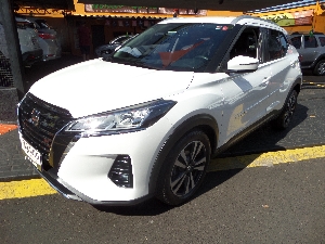 KICKS ADVANCE CVT 1.6 FLEX 2022 Completa, Automática, U.dono, Airbag, Abs, Som Midia, Alarme, Roda Liga, Cor Branca, Camera de Ré, Conservada