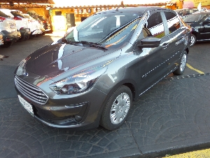 KÁ SEDAN PLUS 1.5 AUT. FLEX 2020  Completo, Automático, Airbag, Abs, Som, Alarme, cor Cinza, Equipado, Novinho 79mlkm,  