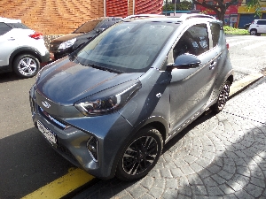 ICAR EQ1 TECK CaoaChery ELETRICO  2023 Completo, Som, Alarme, 2 PORTAS, cor Cinza, U.dono, 33mlkm, Novinho.